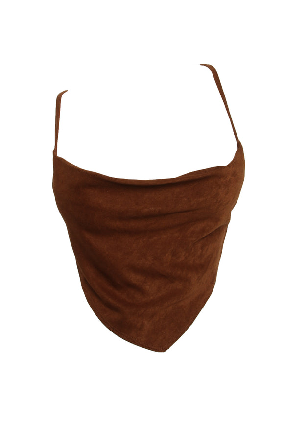 Lucia Top- Brown